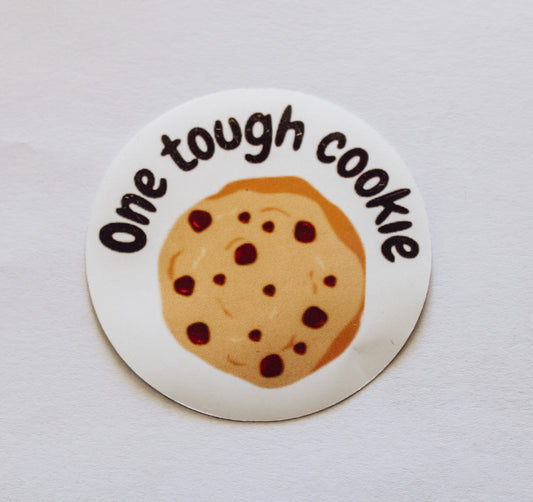 One though cookie sticker